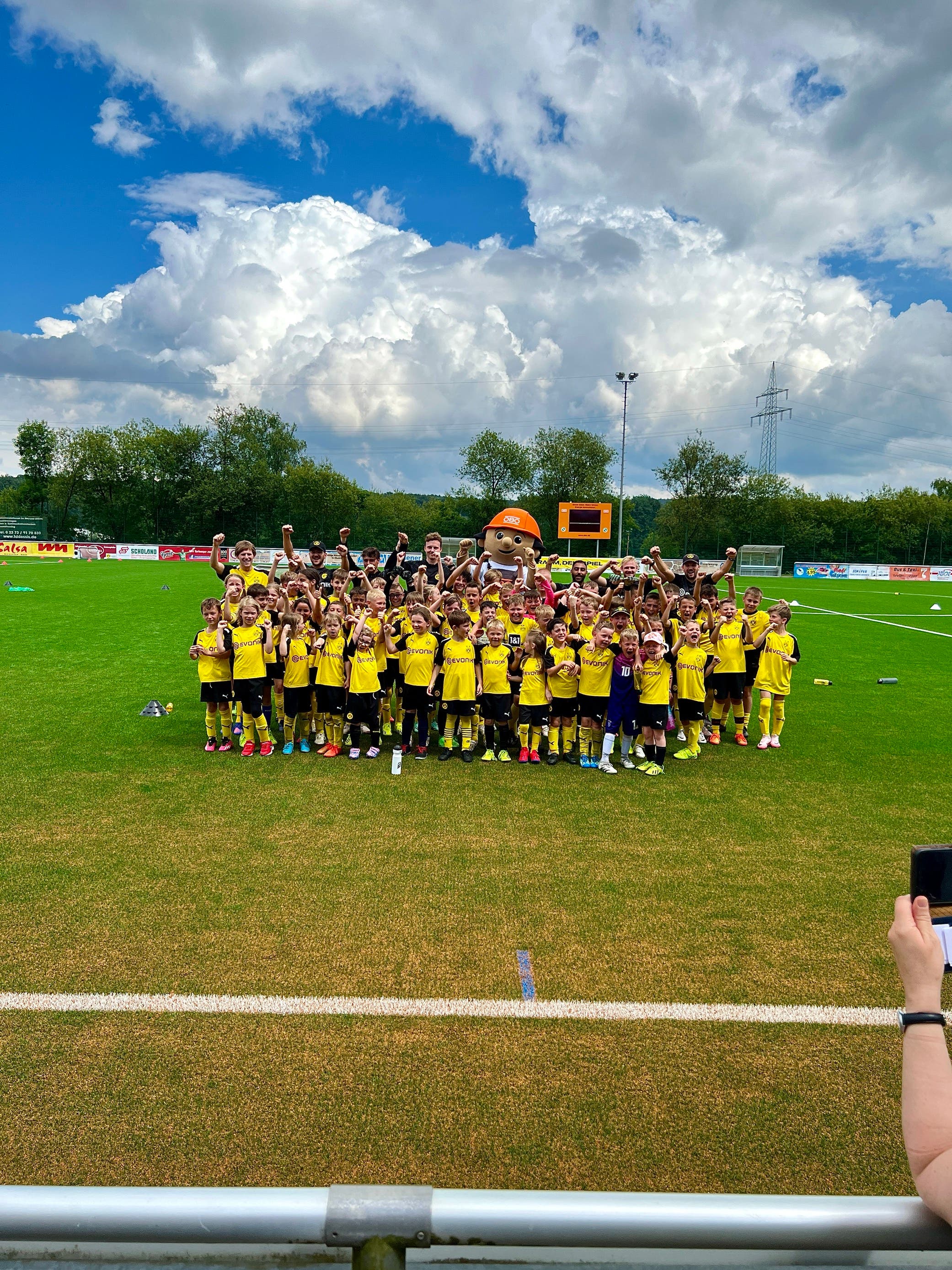 BVB Evonik Fußballakademie in der OBO-Arena
